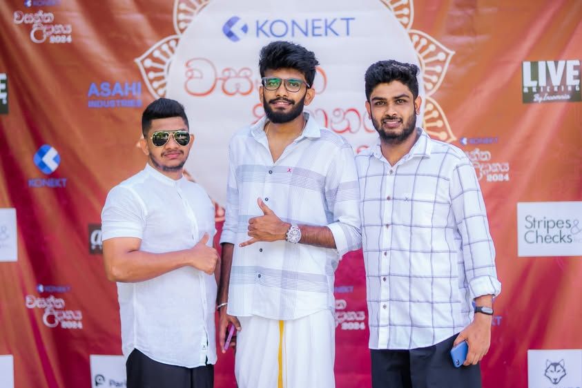 Konekt team at the Wasantha Udanaya 2024 celebration